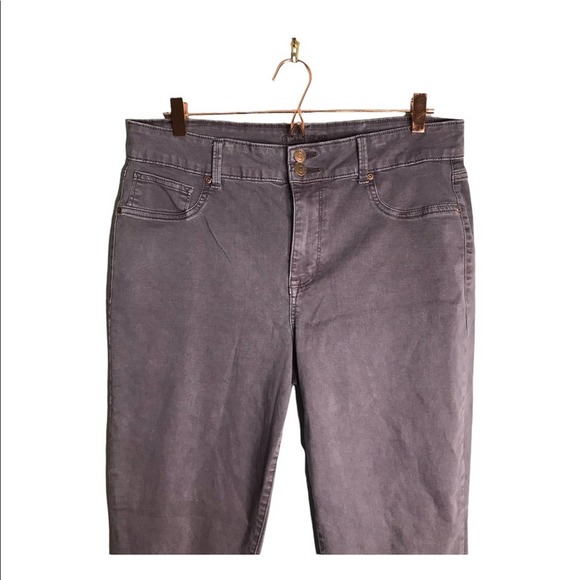 Maurice’s | High Rise Double Button Purple Jeans - Picture 3 of 8